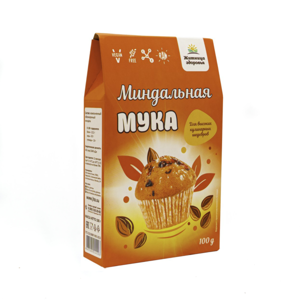 МУКА МИНДАЛЬНАЯ Житница здоровья 100г - фото