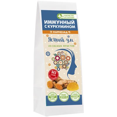 Лакомства Мармелад желейный Ясный ум 100г - фото