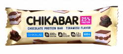Протеиновый батончик Chikalab – Chikabar - Тирамису с молочной начинкой, 60г