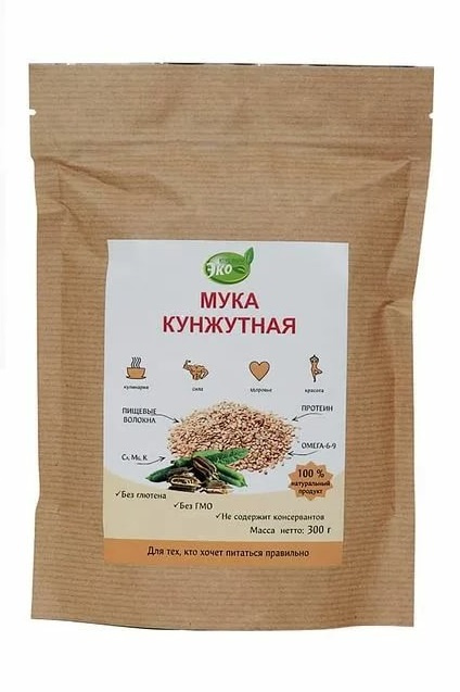 Мука кунжутная, 300г - фото