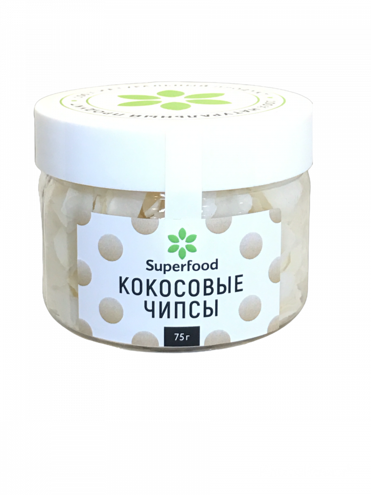 Кокосовые чипсы Superfood, 75г - фото