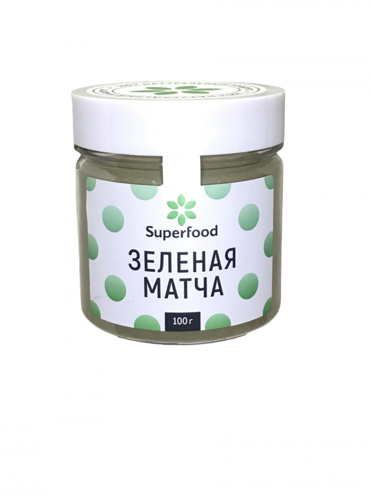 Зеленая матча Superfood, 100г - фото