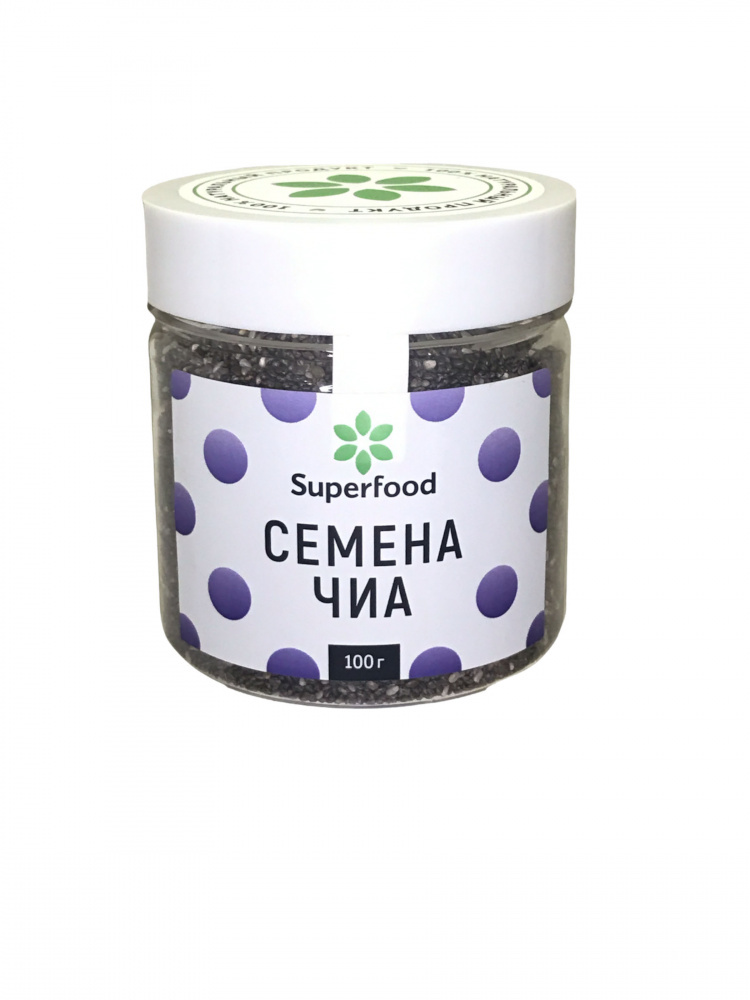 Семена чиа, Superfood, 100г - фото