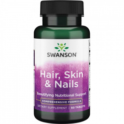 Hair, Skin and Nails Hair от Swanson, 60 таблеток