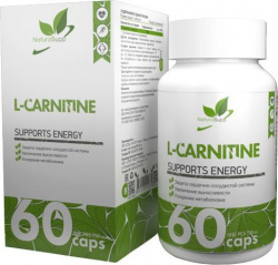 L-карнитин (L-Carnitine) NaturalSupp, 60 капсул